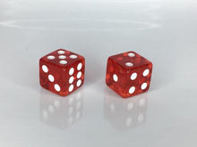 Load image into Gallery viewer, Red Dice (translucent)